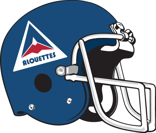 montreal alouettes 1975-1981 helmet logo iron on transfers for clothing
